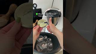 Astuce Thermomix®  comment stériliser ses bocaux [upl. by Sage298]