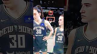 Breanna Stewart and Sabrina Ionescu lead NY Liberty to victory [upl. by Aerdnak]