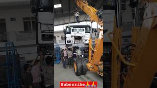 hydra se new cabin truck repair hydramachine shortvideo jcb hydracrane craneservice [upl. by Ridgley400]