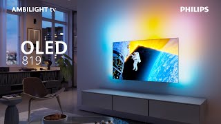 Philips Ambilight TV OLED819  4K Ultra HD OLED  Bring IMAX home [upl. by Marcello]