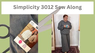 Simplicity 3012 Hoodie Sew Along With Trendy Sleeve Details For Men And Women [upl. by Tara]