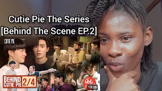 🤍ZeeNuNew🤍 Cutie Pie The Series  Behind The Scene 2  Reaction cutiepie zeenunew liankuea bl [upl. by Sisak]