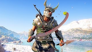 Assassins Creed Odyssey Flawless Combat High Action Kills amp Naval Battle Gameplay [upl. by Luhar]