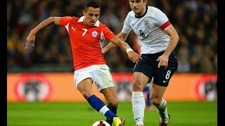 England vs Chile 02 official goals and highlights [upl. by Ainar30]