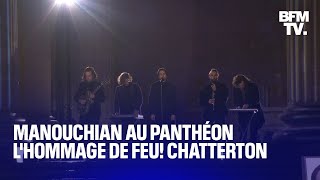 Missak Manouchian Feu Chatterton interprète quotLAffiche rougequot de Léo Ferré et Louis Aragon [upl. by Eirollam]