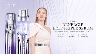 NEW Lancôme Rénergie HCF Triple Serum  Give your skin a triple dose of antiageing formulas [upl. by Phaidra189]