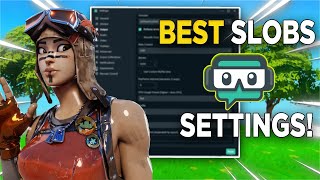 The BEST STREAMLABS OBS Settings For NO LAG amp FPS DROPSWorks For Any PC Stream Fortnite NO LAG [upl. by Ferren951]