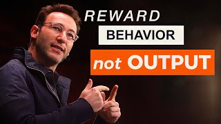 Why Rewarding Behavior Over Performance Can Transform Your Team  Simon Sinek [upl. by Enaitsirk]