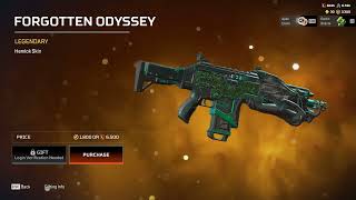 Apex Legends x Forgotten Odyssey Legendary Hemlock Skin x Season 22 x Buying [upl. by Dolley]