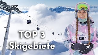 Die 3 besten Skigebiete der Alpen 2023 [upl. by Ahsinot]