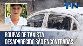 Roupas de taxista desaparecido são encontradas [upl. by Oster97]