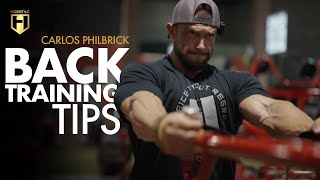 Carlos Philbricks Tips to a Bigger Back  Chasing His Passion as an IFBB Pro  HOSSTILE [upl. by Oletha]