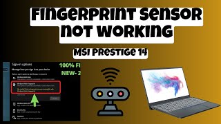 How to Fix MSI Prestige 14 Fingerprint Sensor not working Problem [upl. by Notaes]