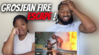 HOW DID HE SURVIVE❓❗  American Motorsport Fans React to Grosjeans Insane Fireball Crash  Formula1 [upl. by Neelrahc757]