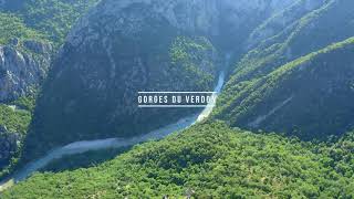 France  Gorge du Verdon day 4  drone [upl. by Oruasi]