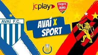 AVAÍ x SPORT pelo CAMPEONATO BRASILEIRO da SÉRIE B com a RÁDIO JORNAL [upl. by Wesle]