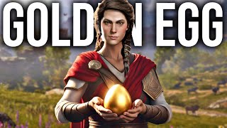 AC Odyssey How to get GOLDEN EGG 550K Drachmae [upl. by Nyasuh]