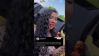 ari Fletcher posted herself singing quotBrokeyquot in her Lambo after her ex bff tuson put her on blast [upl. by Berti896]