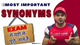 Most Important Synonyms  2023  Synonyms Asked in SSC  DEFENCE  English by SANJEEV THAKUR SIR [upl. by Karena]