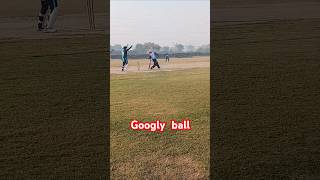 Unplayable googly ball by spinner cricketshorts cricketgame cricketlover villagecricket [upl. by Areis]