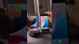 iOS 15 vs iOS 18 ios18 ios15 [upl. by Yrrum218]