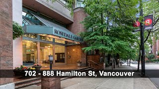 702 888 Hamilton St Vancouver [upl. by Esenahs]