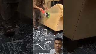 sofa servissofa diy cucisofajakarta furniture tips lifehacks cleaning bersihbersihrumah [upl. by Suirtemid]