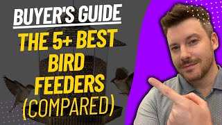 TOP 5 BEST BIRD FEEDERS  Best Bird Feeder Review 2023 [upl. by Asital]