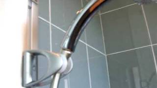 Hansgrohe shower panel leak  part 1 [upl. by Eirelam]