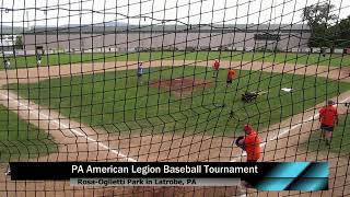 Game 2 Paxton vs Beech Creek PA American Legion Baseball Tournament [upl. by Netsirhc]