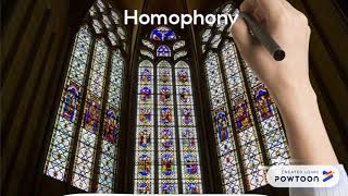 Monophony homophony polyphony [upl. by Ahsinak]