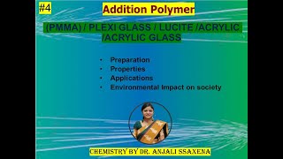 PMMA PLEXI GLASS LUCITE ACRYLIC GLASS ACRYLICS  Preparation Applications Environmental Impact [upl. by Teerprug]