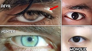 Most Attractive Eyes Shapes in The World  Most Beautiful Eyes [upl. by Hoxsie]