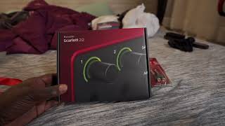 Unboxing Recording and Reviewing Focusrite Scarlett 2i2 4th Gen [upl. by Saidel]