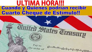 ÚLTIMA HORA CUANDO y QUIENES podrían Recibir Cuarto Cheque de Estímulo  Howard Melgar [upl. by Nido]