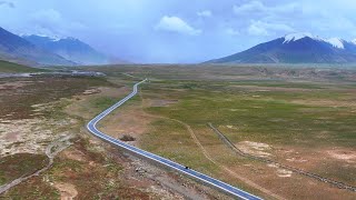 【4K】Chinas highest Taoist temple the Jade Pool of Queen Mother of the West motovlog [upl. by Mourant734]