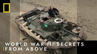 A Tank That Floats In Water  WWII Secrets From Above  National Geographic UK [upl. by Spindell526]