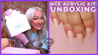 Nail Career Education Acrylic Unboxing  Andreas Natural Overlay [upl. by Haden82]