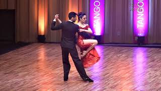 Quejas de bandoneón baile de tango escenario Candela Vega Fabrizio Tonelli Mundial de tango 2021 [upl. by Bozuwa]