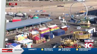 2ND CUP Ali live from top of TriState Fair amp Rodeo Ferris wheel [upl. by Lilybel]