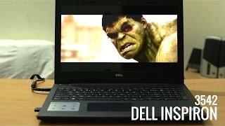 DELL INSPIRON 3542 UNBOXINGVIDEOSOUND amp GAMING TESTS [upl. by Epillihp]