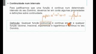 Continuidade  Funções  Matemática 12º Ano [upl. by Oilasor]