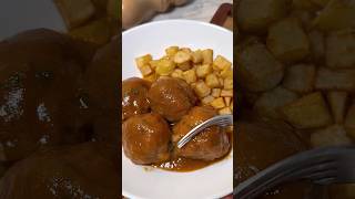 ALBÓNDIGAS EN SALSA 🧆👨🏻‍🍳 ¡SÚPER JUGOSAS Suscríbete para más contenido… receta youtubeshorts [upl. by Llib]