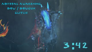 MH3U  Online Abyssal Lagiacrus Bow  Gun Glitch 342 [upl. by Det]