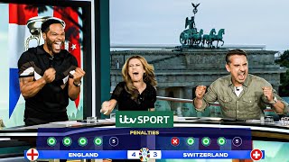 🏴󠁧󠁢󠁥󠁮󠁧󠁿 ITV Panel LIVE REACTION to DRAMATIC England Penalty Shootout Win  EURO2024  ITV Sport [upl. by Hogan]