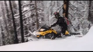 SkiDoo U Tip Planning Your Route in Deep Snow [upl. by Donahue380]