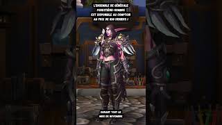 Lensemble Générale ForestièreSombre est disponible au comptoir pour 850 deniers worldofwarcraft [upl. by Acinorej]