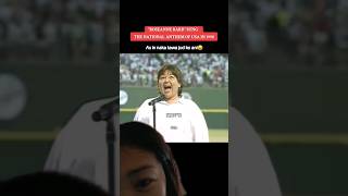 Roseanne Barr sung USA National Anthem in 1990 roseannebarr starspangledbanner nationalanthem [upl. by Tray]