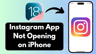 iOS 18 How to Fix Instagram App Not Working on iPhone [upl. by Sudbury148]