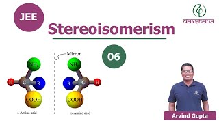 JEE  Chemistry  Stereoisomerism  L 06  Arvind Gupta [upl. by Eiznek]